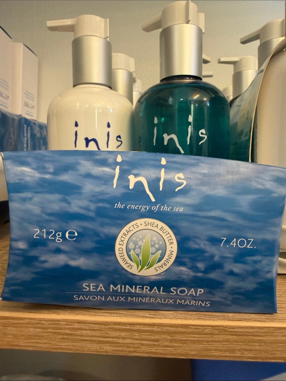 inis Sea Mineral Hand Soap - Blue